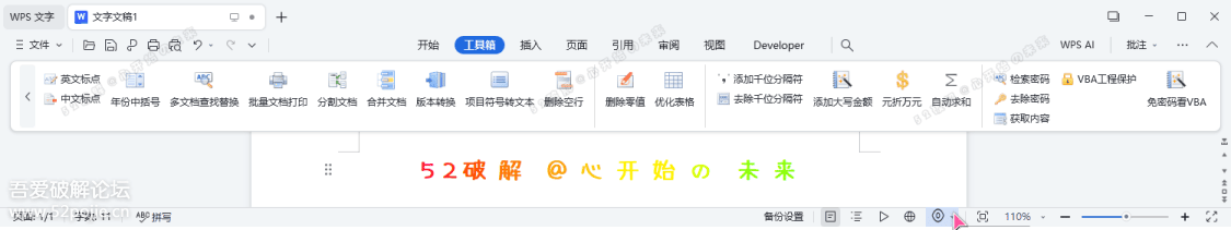 Word必备工具箱 v11.70 支持Office & WPS